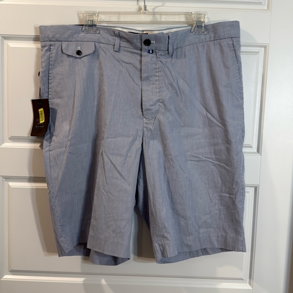 NWT  Lincs DC & Co Men's striped Shorts size 38